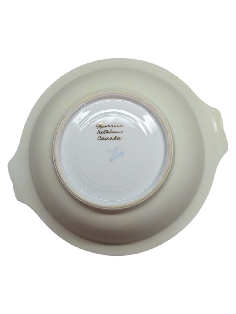 Golden Lining Serving Bowl