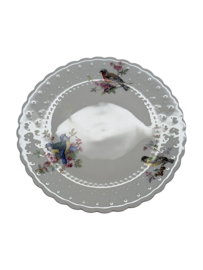 Limoges Porcelain Bird Plate