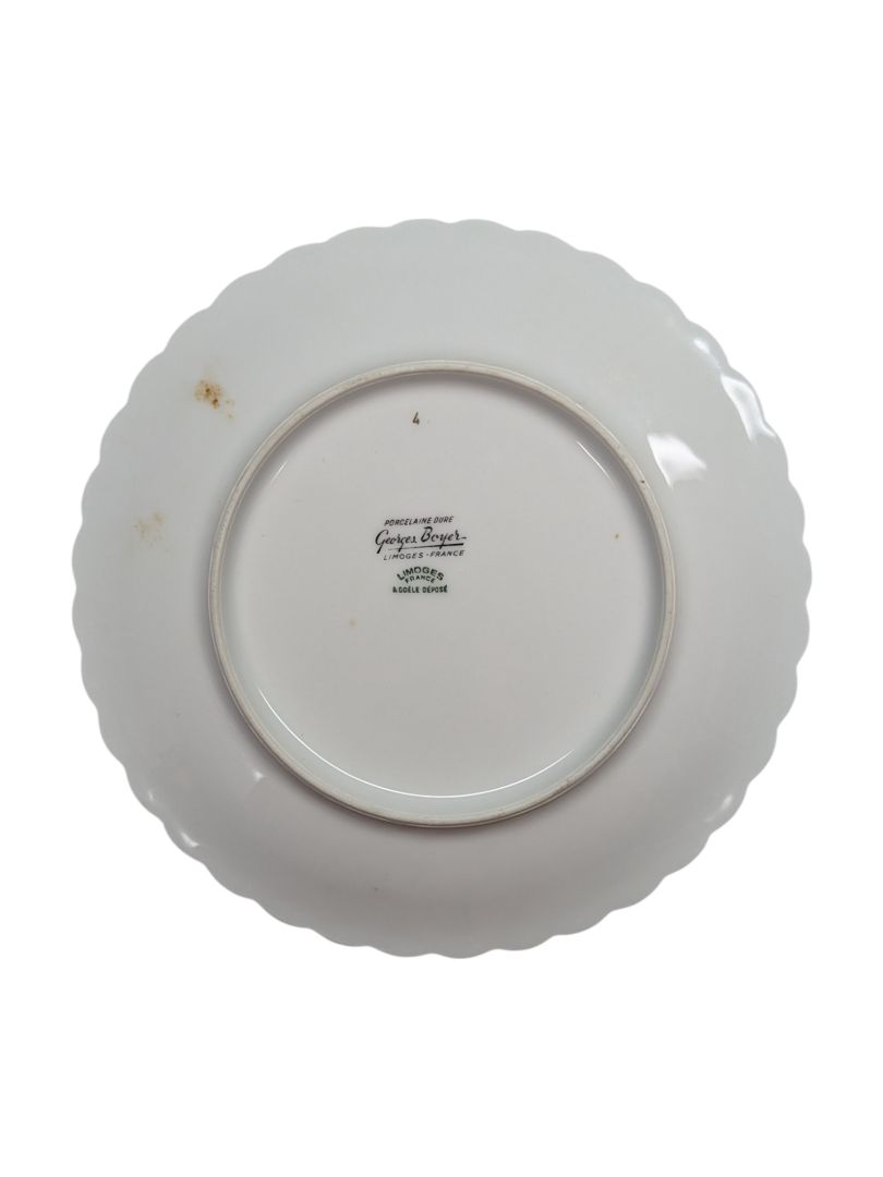 Limoges Porcelain Bird Plate