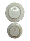 Haviland Golden Rim Porcelain Plates Set (2 pcs)