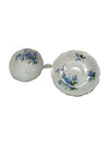 Royal Albert Bone China Blueflower Teacup w/ Saucer (set of 2)