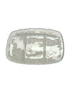 Glass Divided Serving Tray