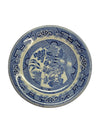 Imperial Blue Willow Porcelain Butter Plate