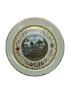The Reesor Family Plate 22 k gold Trim