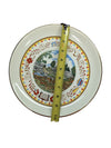 The Reesor Family Plate 22 k gold Trim