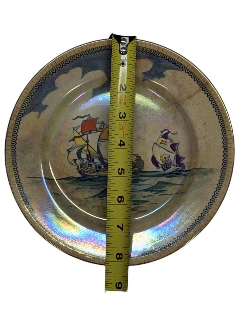 Coronet Luster-finish Sailing Plate