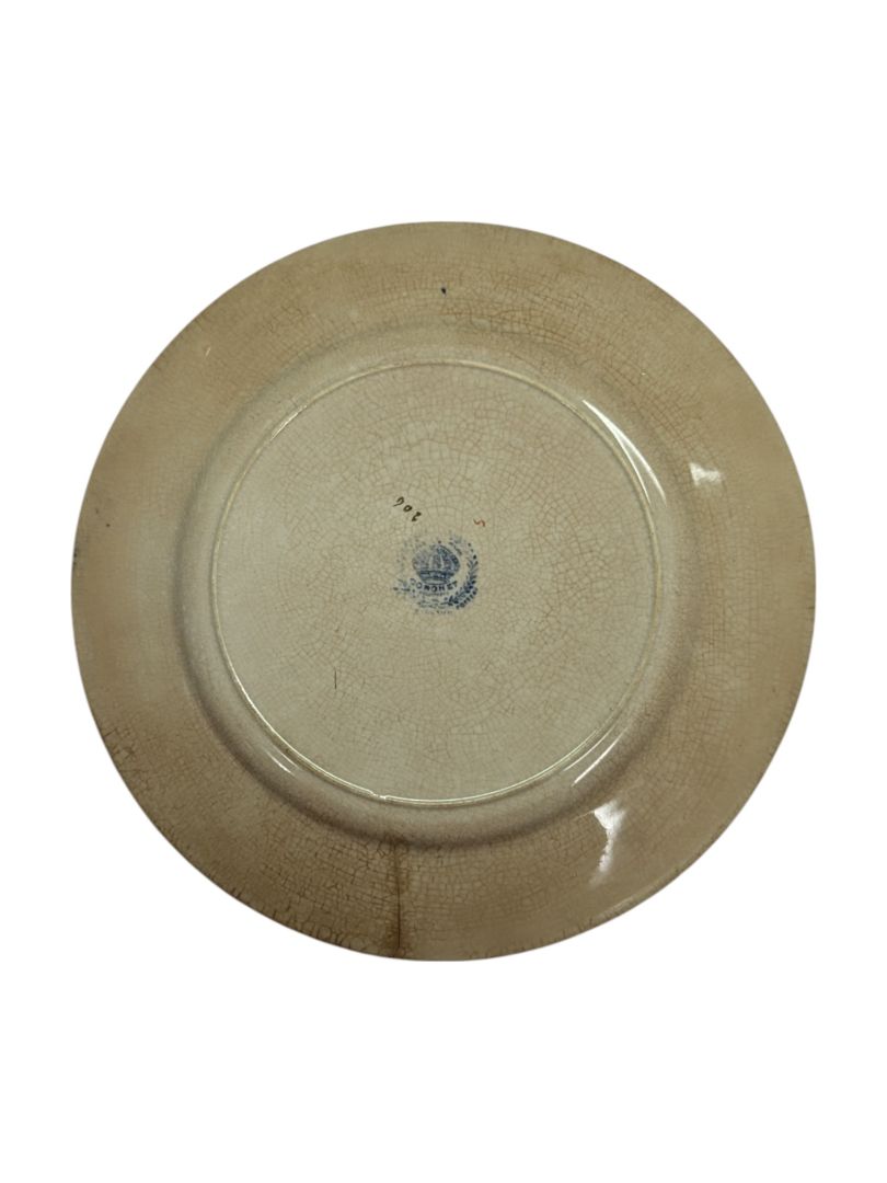 Coronet Luster-finish Sailing Plate