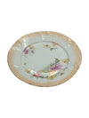 C.T Orange and Golden Rim Plate