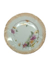 C.T Orange and Golden Rim Plate
