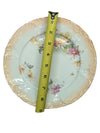 C.T Orange and Golden Rim Plate