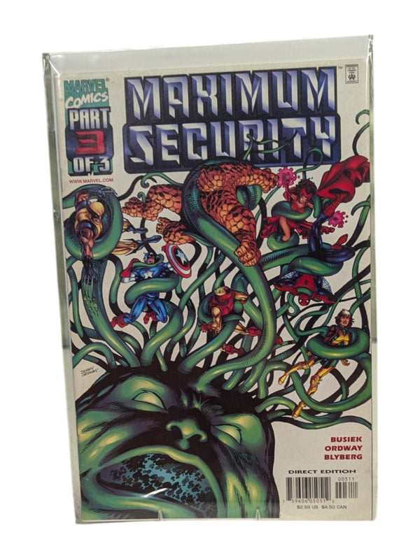 Maximum Security Full Set (3 comics)