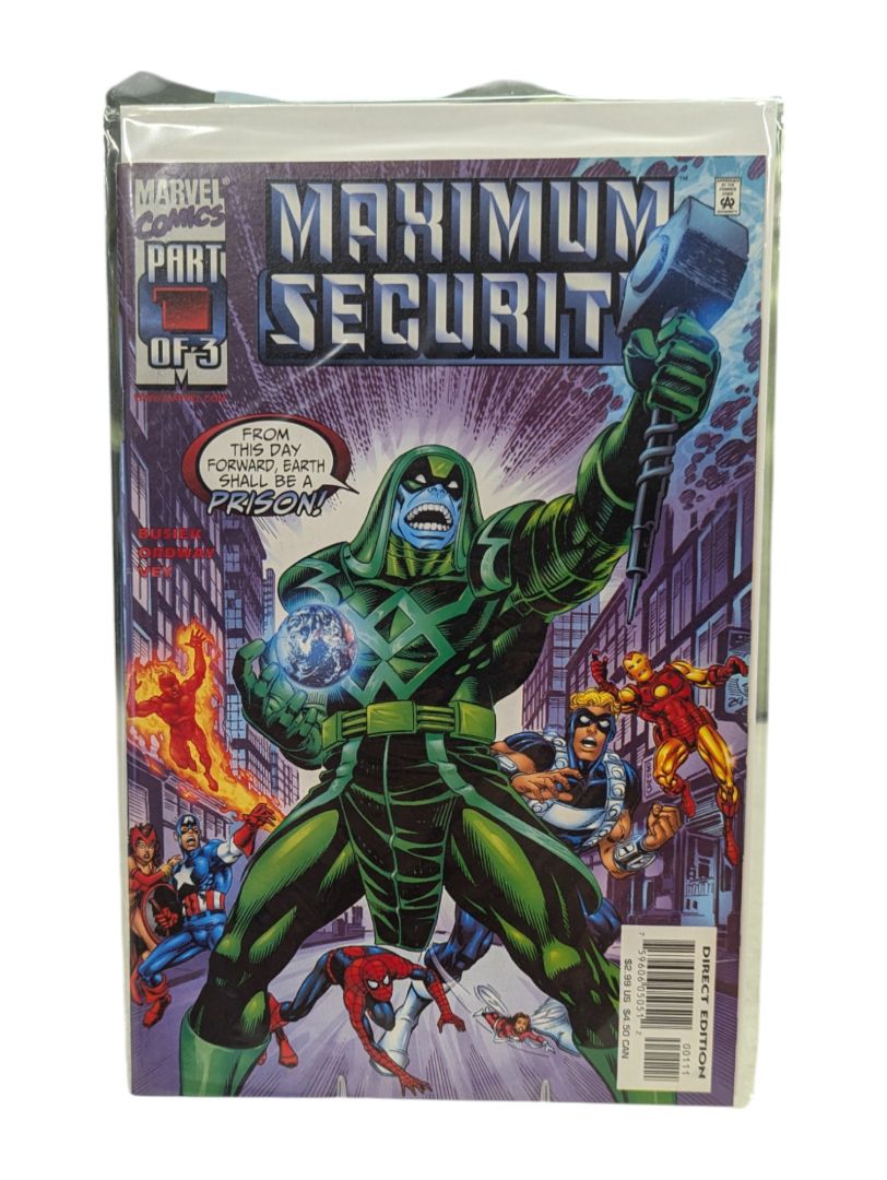 Maximum Security Full Set (3 comics)