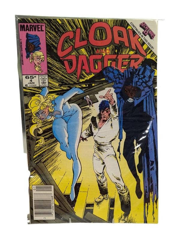 Cloak And Dagger 1985 set of 4 (1-4 comics)