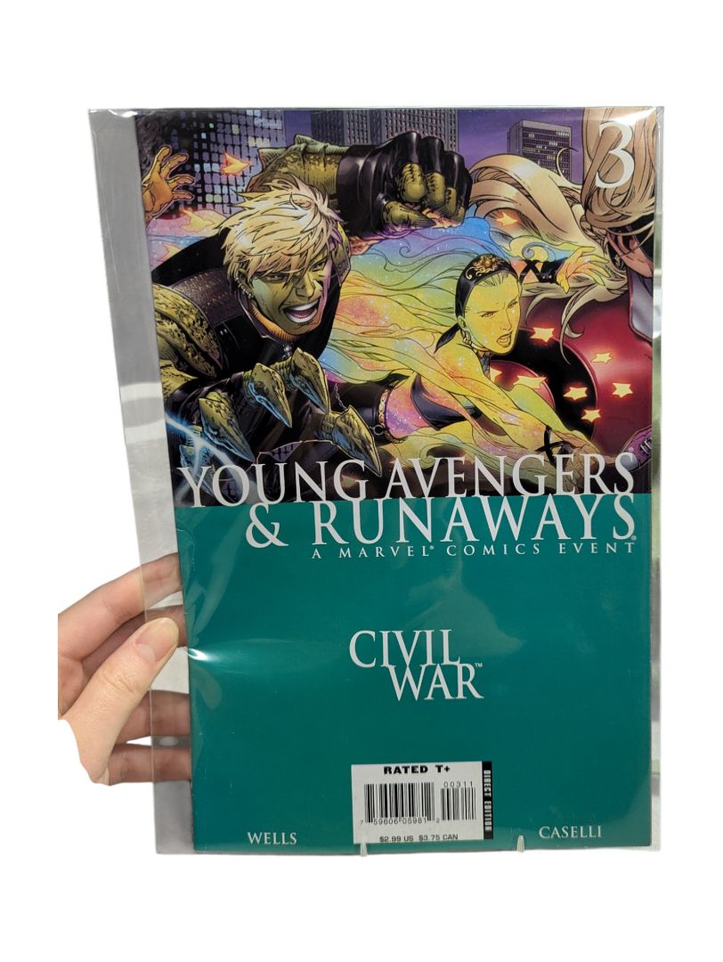 Young Avengers Runaway Civil War (1-4)