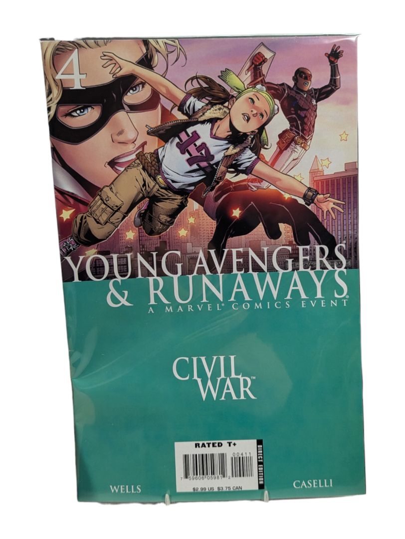 Young Avengers Runaway Civil War (1-4)
