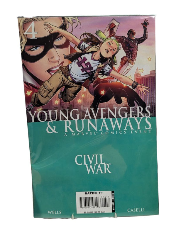 Young Avengers Runaway Civil War (1-4)
