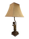 Vintage Hockey Figurine Lamp
