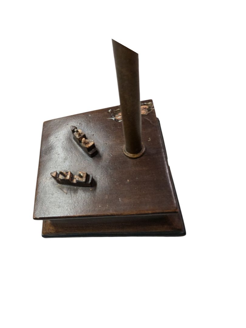 Vintage Hockey Figurine Lamp