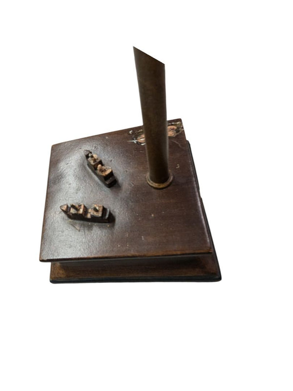 Vintage Hockey Figurine Lamp