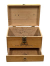 Ronson Roto Wooden Shoe Polish Box