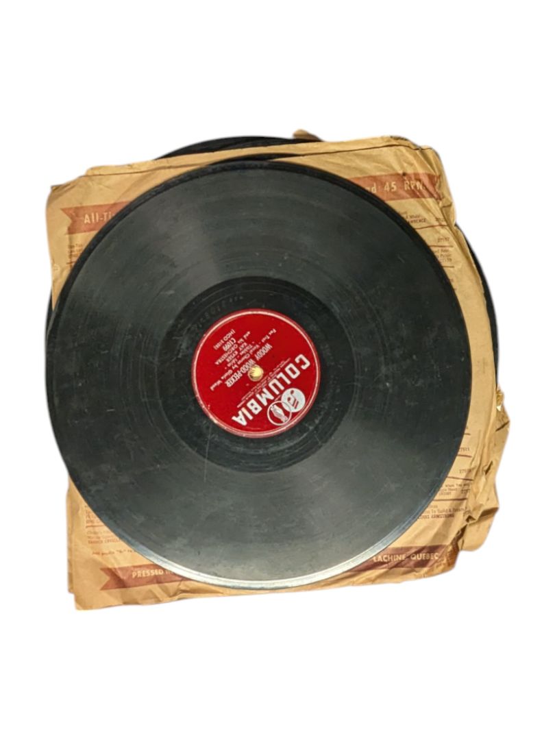 78 rpm LP (collection of 13 Shellac discs)