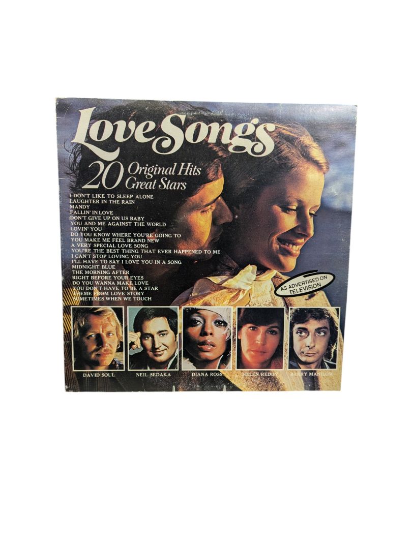 Love Songs 20 Orignial Hits LP