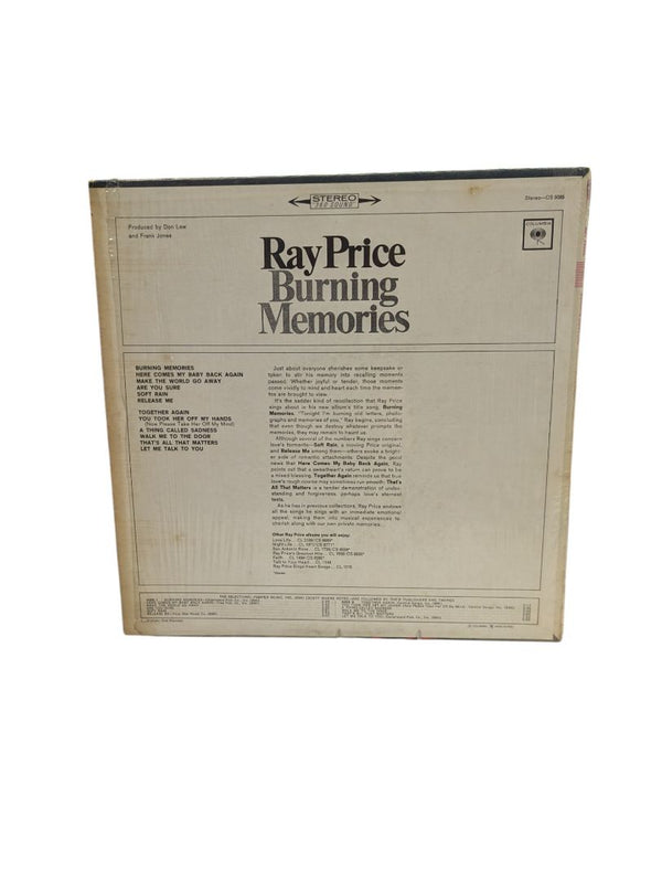 Ray Price Buring Memories LP