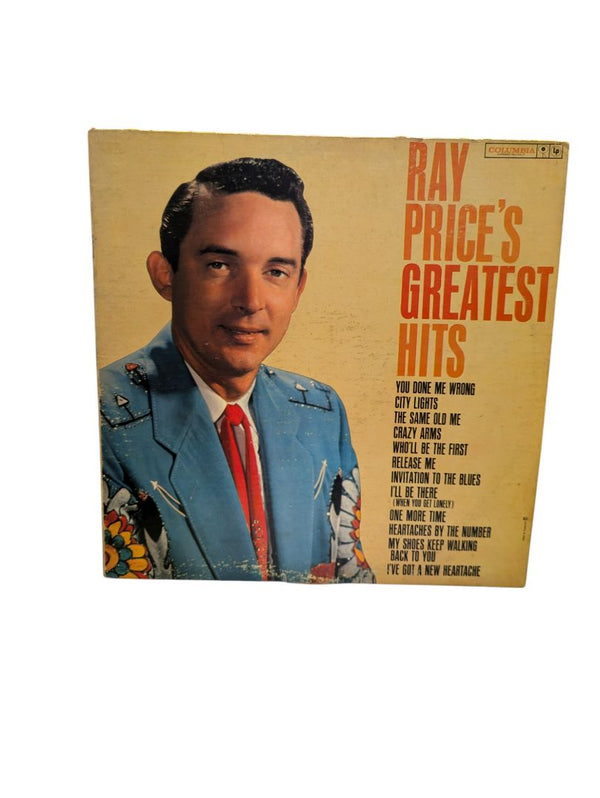 Ray Price's Greatest Hits LP