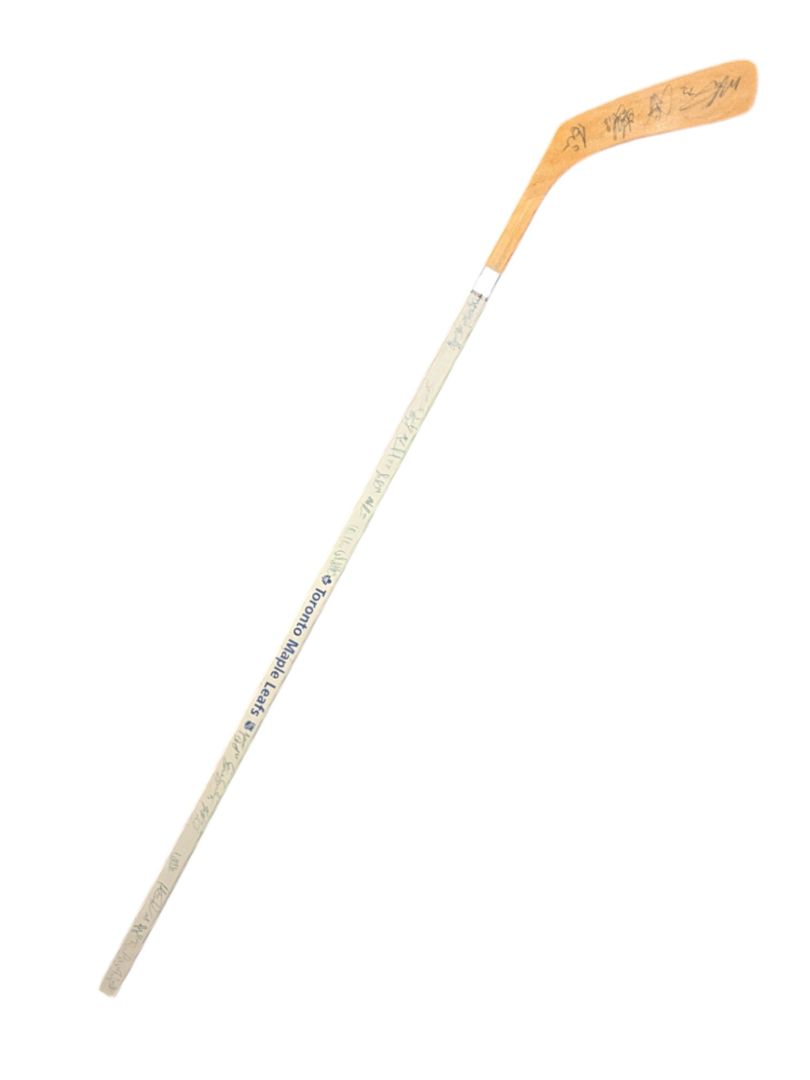 Toronto Maple Leafs 1992/93 Team Signed Stick