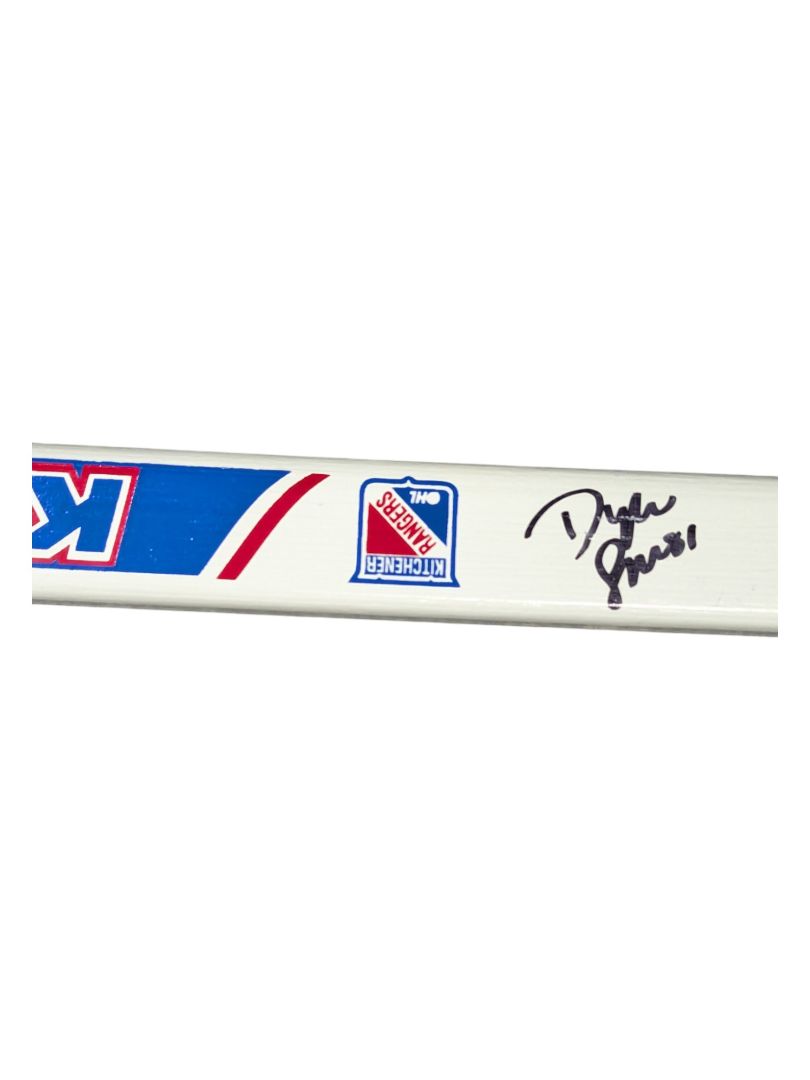Kitchener Rangers Team Signed Stick