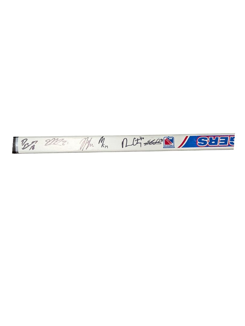 Kitchener Rangers Team Signed Stick