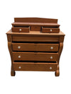 Antique Empire-Style Dresser with Glove Box – Solid Wood