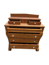 Antique Empire-Style Dresser with Glove Box – Solid Wood