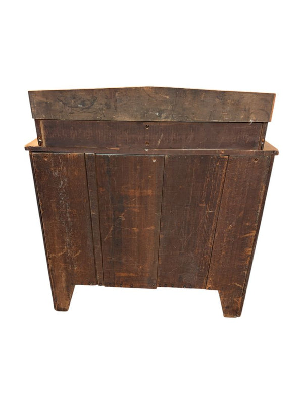 Antique Empire-Style Dresser with Glove Box – Solid Wood