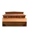 Antique Empire-Style Dresser with Glove Box – Solid Wood