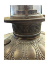 Naugatuck Double Globe Hand Printed Oil Lamp
