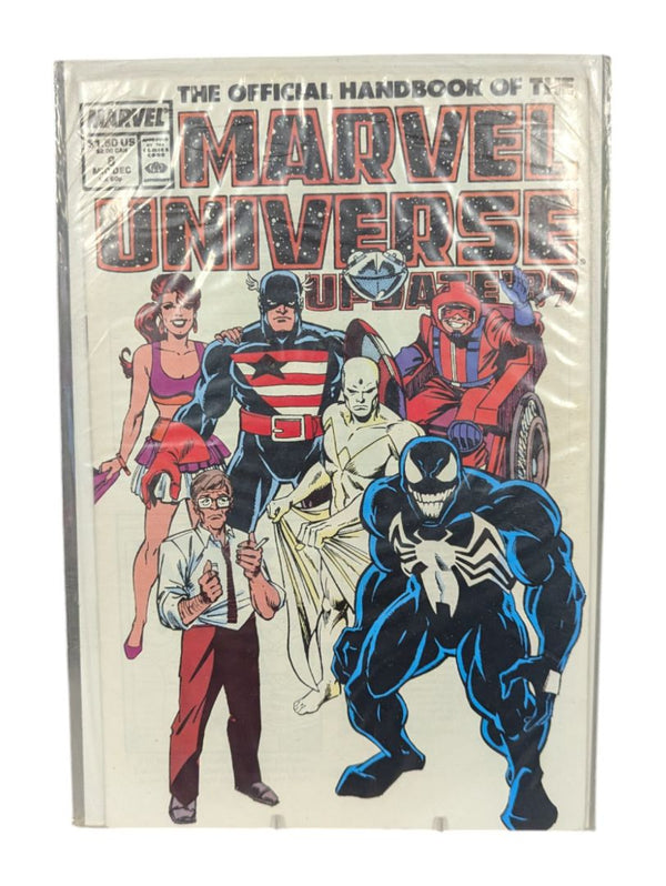 The Official Handbook of the Marvel Universe 1989 8 issue set