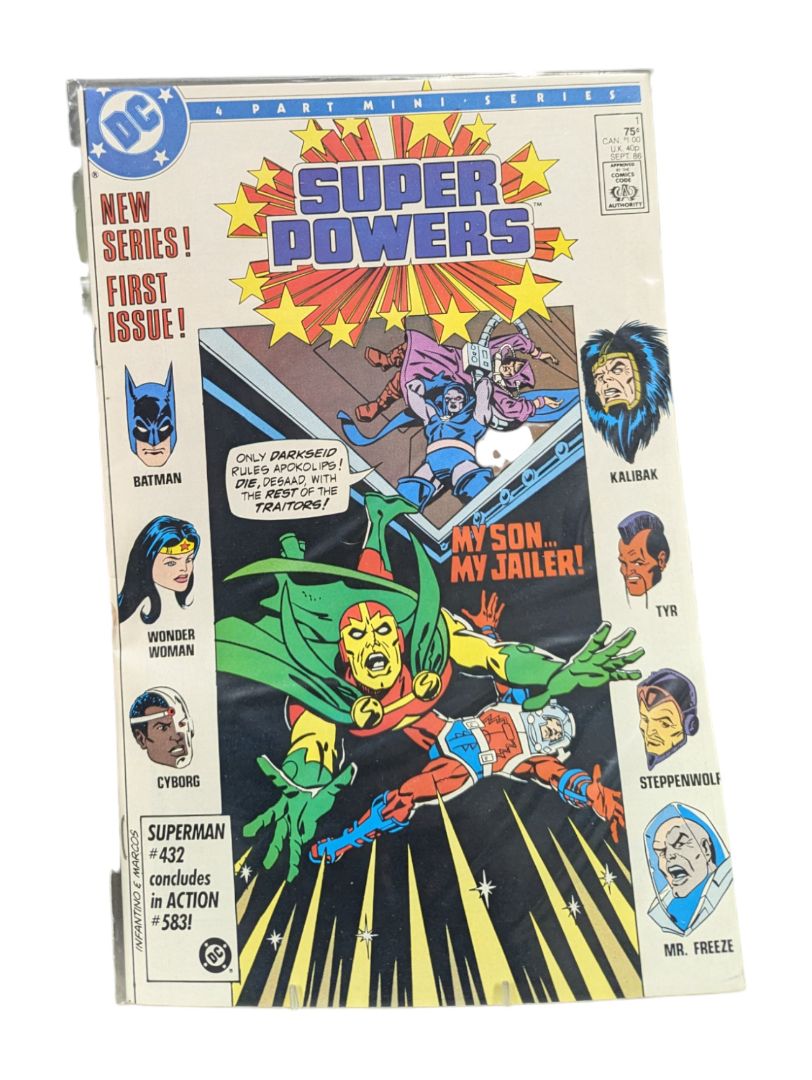 Super Powers 4 Part Mini Series (1-4)