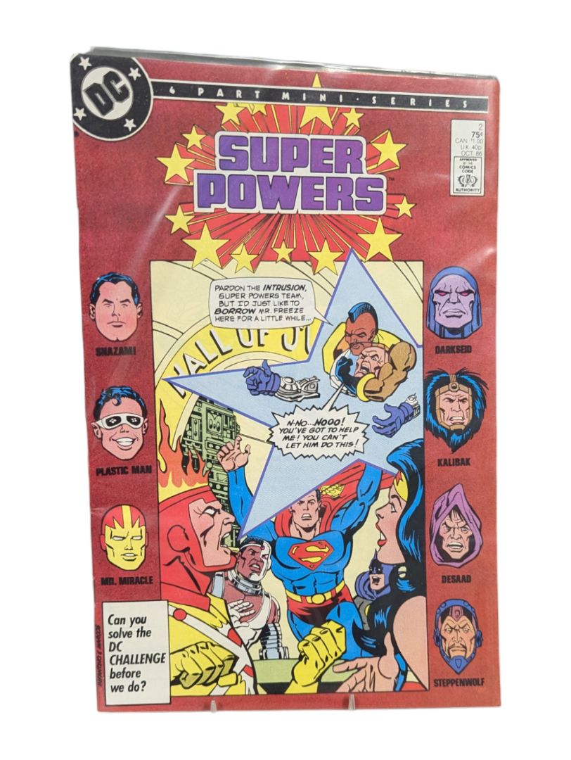 Super Powers 4 Part Mini Series (1-4)