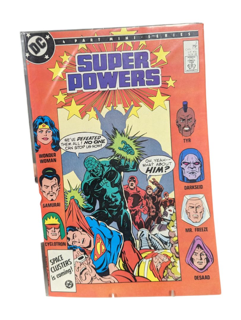 Super Powers 4 Part Mini Series (1-4)