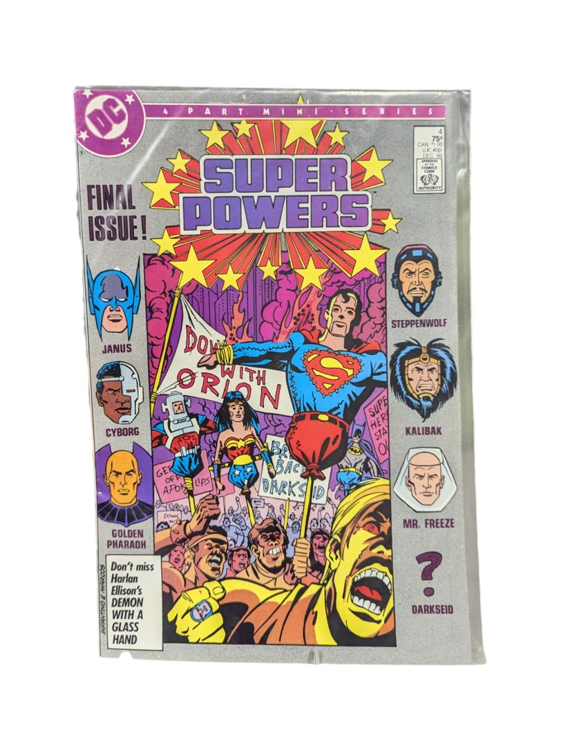 Super Powers 4 Part Mini Series (1-4)