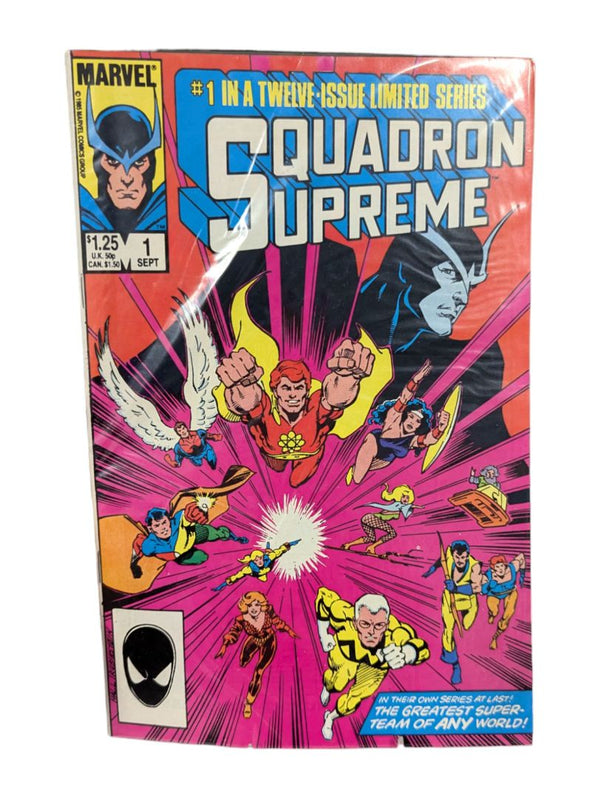 Squardron Supereme #1, Scarlet Witch #1 and Robotix #1 Bundle of 3