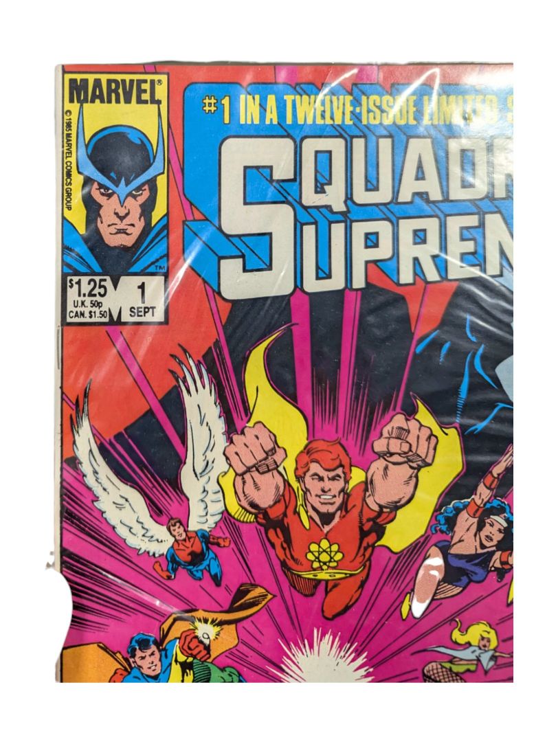 Squardron Supereme #1, Scarlet Witch #1 and Robotix #1 Bundle of 3