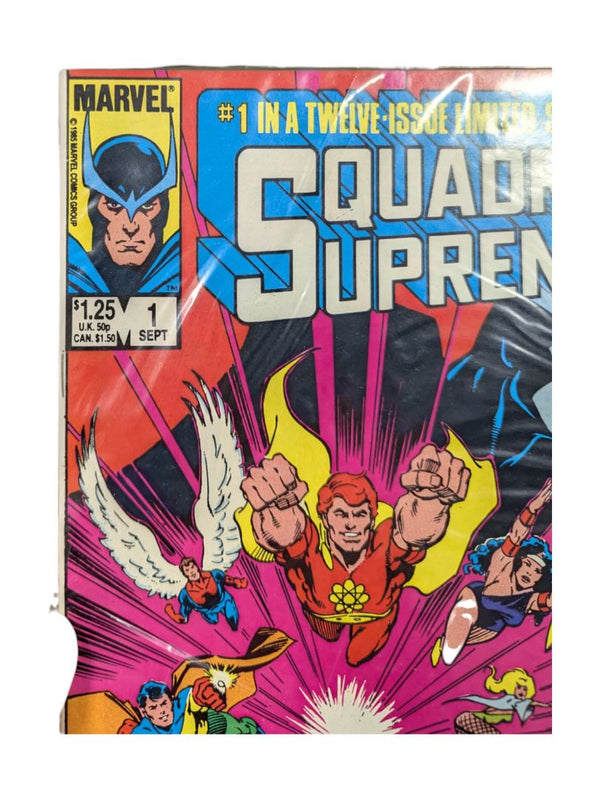 Squardron Supereme #1, Scarlet Witch #1 and Robotix #1 Bundle of 3