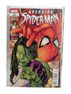 Symbiote Spiderman Crossroad #1 and Avenging Spiderman #7