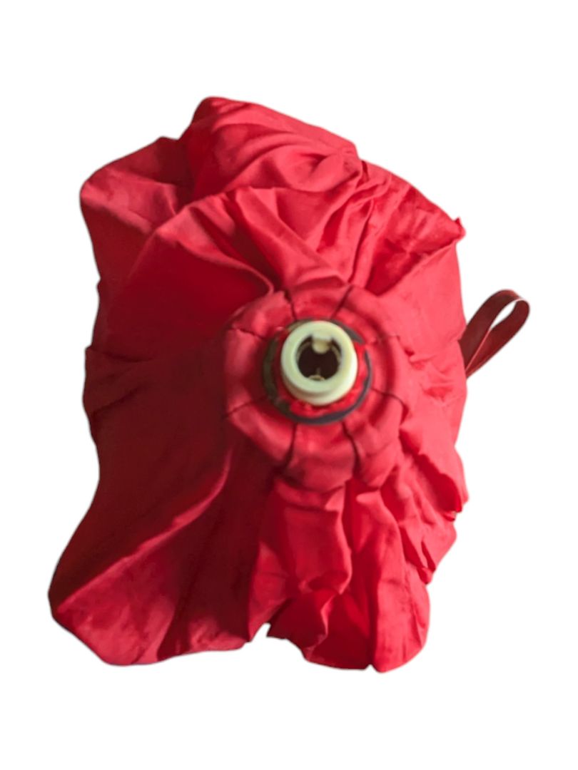 Vintage Red Double Fold Umbrella