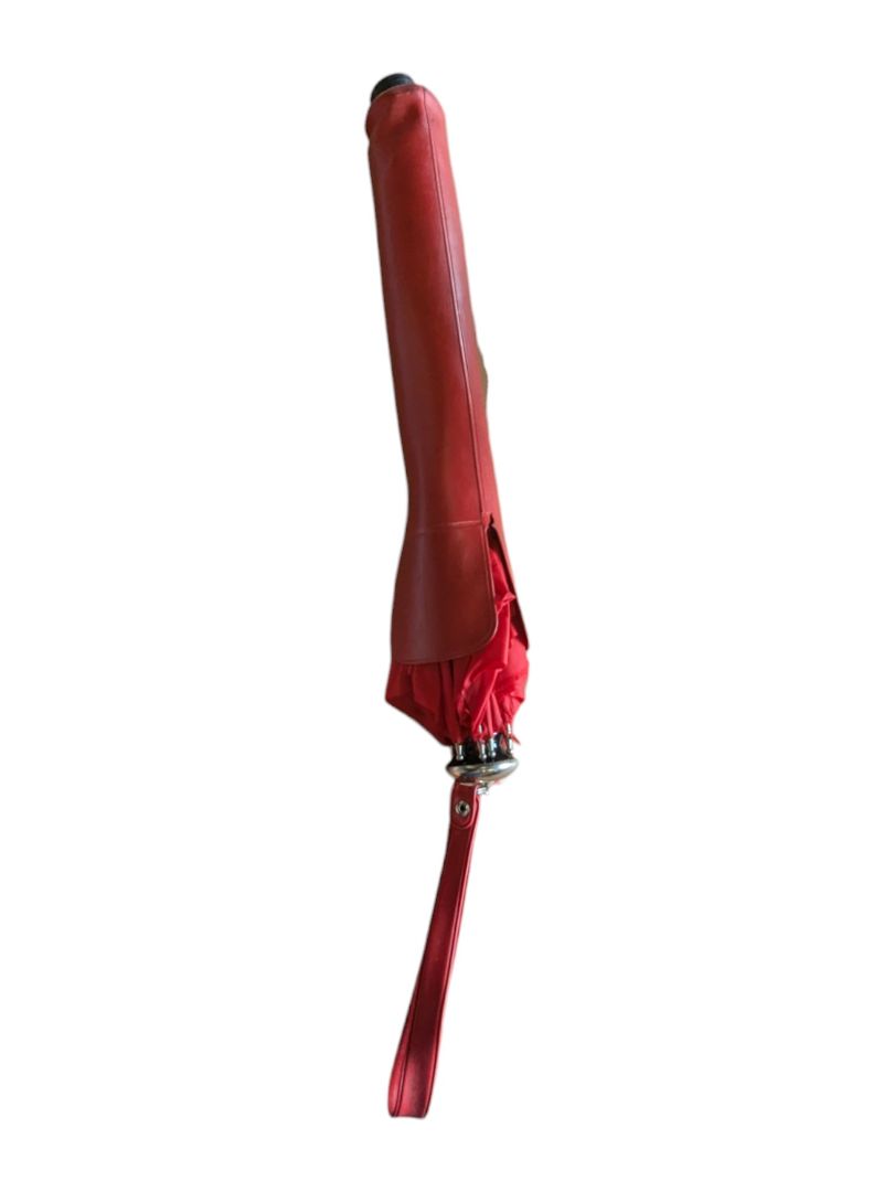 Vintage Red Double Fold Umbrella