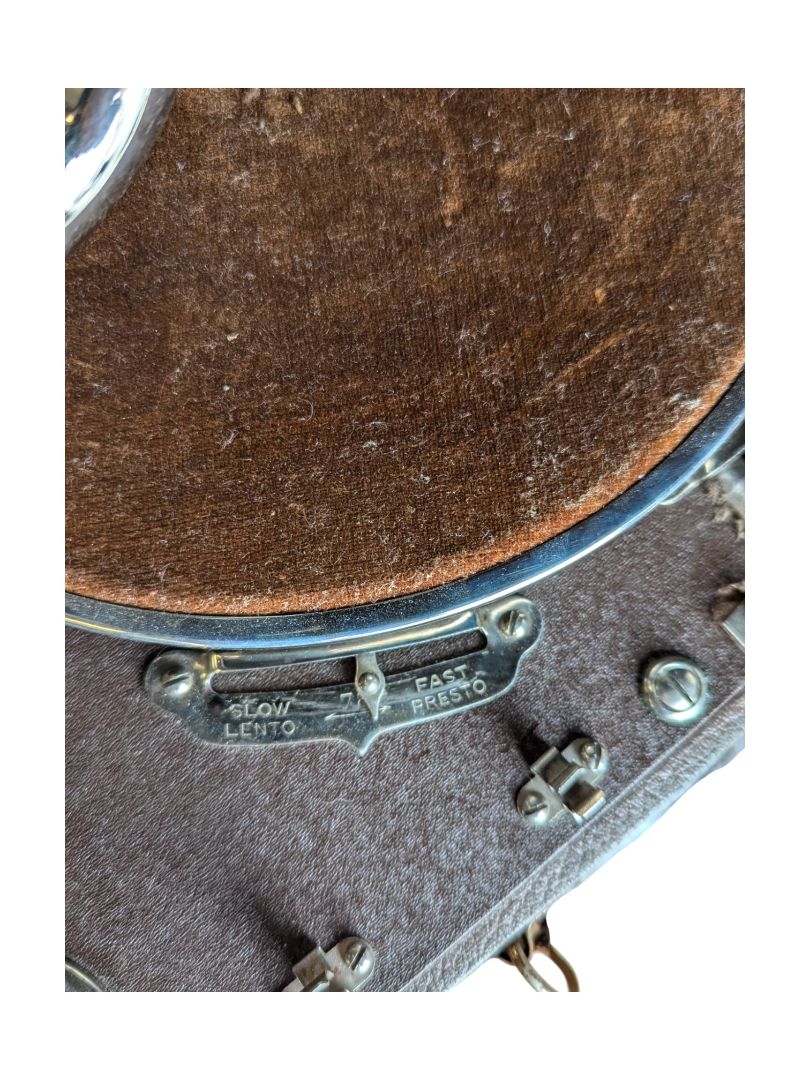 Antique Hand Crank Record Player w/ Needles
