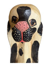 Wooden Dog Statue