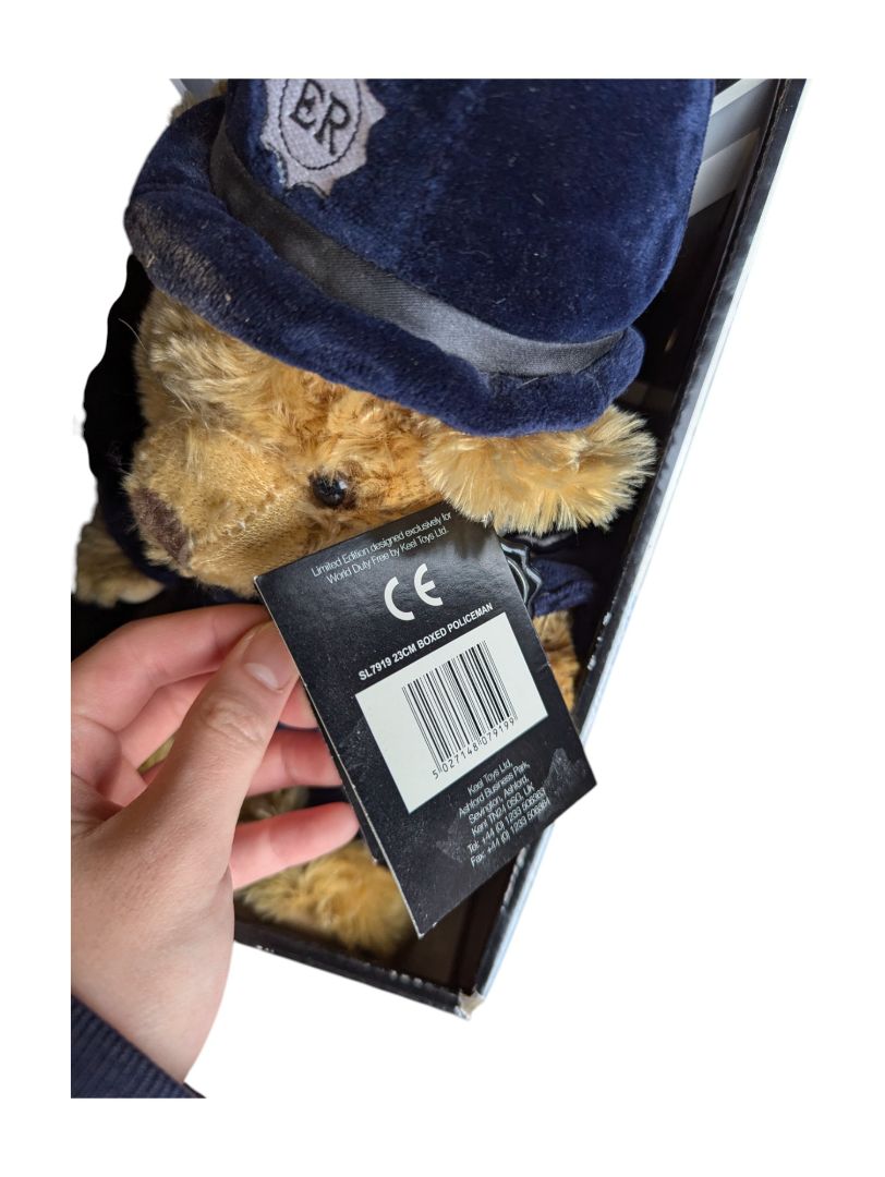 Policeman Teddy Bear